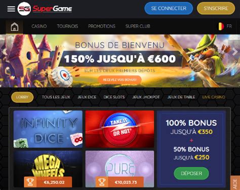 supergame.be|super game casino belgique.